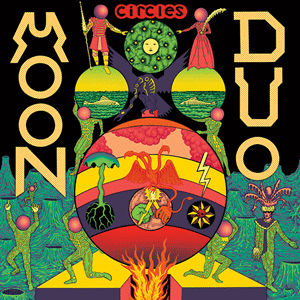 Moon Duo – Circles LP Sleeve